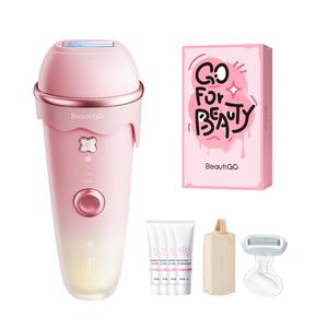 Beautigo Устройства для удаления волос Ice Cream с красным светом в горошек, медицинский класс, эксклюзивно для женщин, для всего тела BE965B