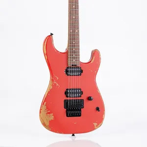 Charvel Pro-Mod Relic San Dimas Style 1 HH FR PF Винтажный оранжевый