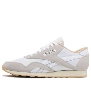 Кроссовки jjjjound x classic nylon 'white' Reebok, белый