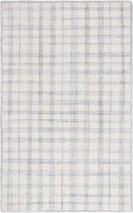 SAFAVIEH Abstract Collection декоративный ковер, 92 x 153 см, Ivory & Grey, ручной работы из шерсти и вискозы, идеально для гостиной, спальни, столовой (ABT648F-3)