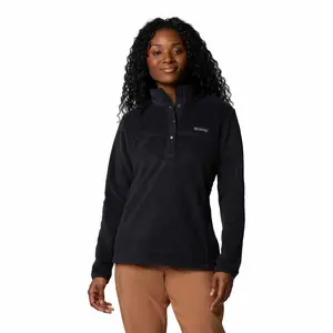 Флис Columbia Benton Springs II Snap half zip, черный