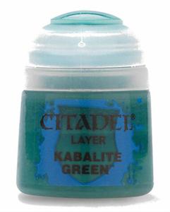 Аксессуары Citadel Layer Paint: Kabalite Green (12ml)
