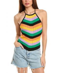 Maje Топ, зеленый