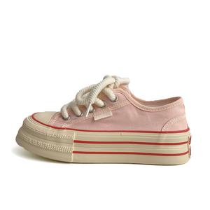 City camel Женские низкие скейтерские туфли - розовый цвет сакуры, цвет Cherry Blossom Pink