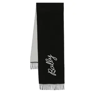 Шарф с вышитым логотипом BALLY