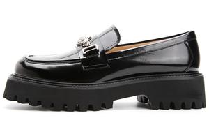 Женские лоферы Satchi черные низкие