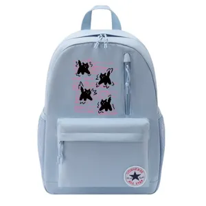 Converse Полиэстеровый рюкзак унисекс светло-дымчато-голубой, Scared Cat