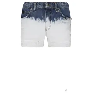 Шорты стандартного кроя высокая талия John Richmond, синий