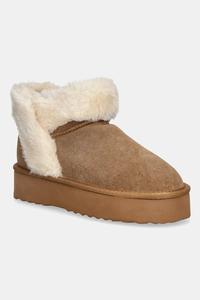 Замшевые зимние ботинки Answear.Lab, коричневый