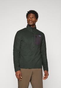 Джемпер Patagonia R1 AIR ZIP NECK, Old Growth Green/Dark Green