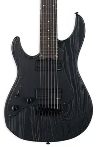 Электрогитара ESP LTD SN-1007HT Baritone с 7 струнами. Леворукая, цвет Black Blast
