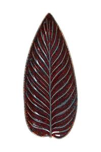 Costa Nova Тарелка сервировочная Riviera Strelizia 40 см, гранатовый