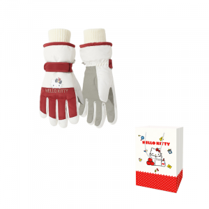 Перчатки спортивные Hello Kitty из полиэстера для женщин Sanrio