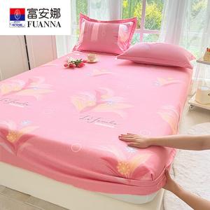 Fuanna Простыня на резинке 120х200 см, хлопковая, утолщенная, ткань класса А