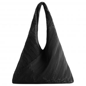 COS Полиэстеровая женская сумка через плечо черная, Black