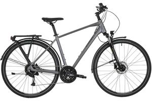 Треккинговый велосипед Carver Route 120 - 28 дюймов - Diamant - 2024, цвет Grau|darkanthracite black gold