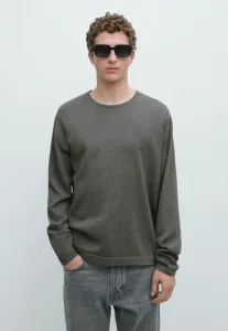 Свитер с круглым вырезом Massimo Dutti, Dark Grey