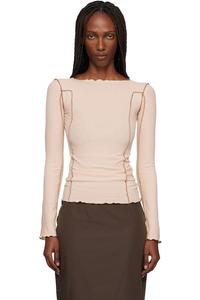 Baserange Футболка с длинным рукавом «Розовый помидор»