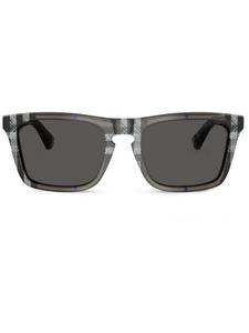 Солнцезащитные очки в клетку Vintage Check Burberry Eyewear, серый