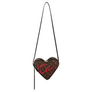 LOUIS VUITTON Ограниченная коллекция Сердце Сакре-Кёр монохромный коричневый