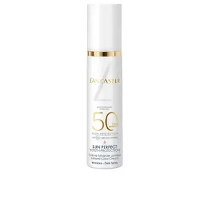 Солнцезащитный крем Sun perfect crema iluminadora mineral spf50 Lancaster, 30 мл.