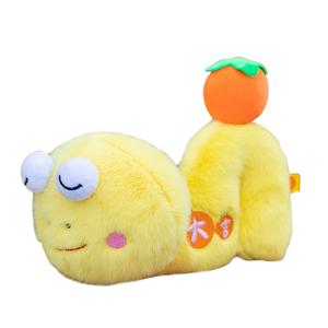 Плюшевая игрушка милая змея по китайскому зодиаку высота 20см/25см OLOEY, желтый