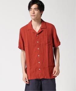 Рубашка из облачной марли, слегка приталенный крой, короткий рукав, стандартный американский размер.