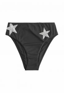 Плавки бикини SEQUIN HIGH Rockett St George, черный