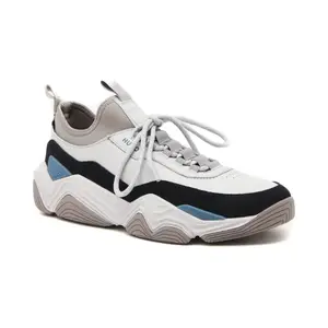 Кроссовки Quake с добавлением кожи Hugo, серый