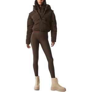 Alo Yoga Пуховик Глейшер, Espresso/Espresso
