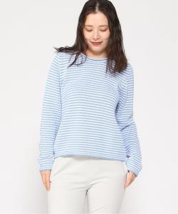 (W) Свитер с высоким воротником из 100% хлопка