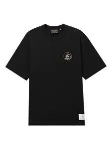 Футболка с нашивкой Alpha Industries, черный