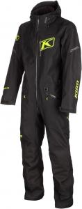 Цельный неизолированный комбинезон для снегохода KLIM Ripsa из материала Gore-Tex, Black - Hi-vis