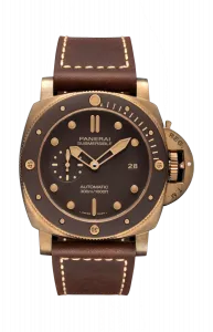 Часы submersible bronzo 47 мм Panerai