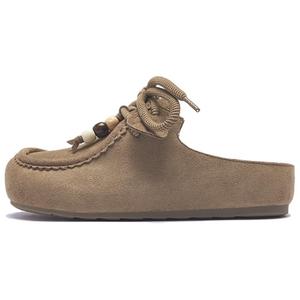 AGSDON Закрытые тапочки женские - хаки, цвет Khaki