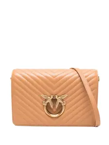 Сумка Love Click PINKO, коричневый