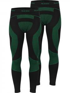 Normani 2 длинных лыжных и термобелья зеленого/черного цвета