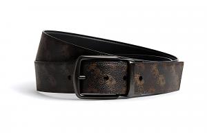 COACH Кожаный ремень мужской коричневый 3,8 см