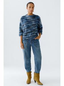 Свитер синего/черного цвета Oui