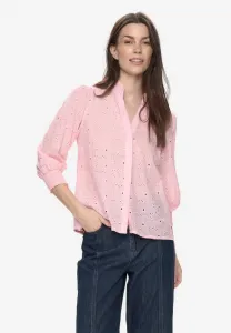 Блузка nulela на пуговицах Nümph, Lilac Sachet