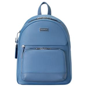 Samsonite Халеси Тканевый Рюкзак с Кожаными Вставками Женский Синий