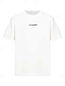 Футболка с логотипом Jil Sander, белый
