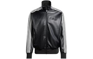 Куртка Adidas Originals Deportiva Addicoolor 3 stripes Synthetic skin, черный