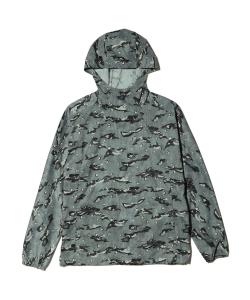 Анорак с принтом, дышащий, быстросохнущий.