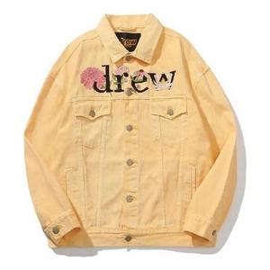 Куртка Drew House Floral Trucker Jacket 'Washed Tangerine', желтый