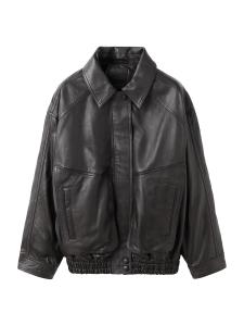 Куртка межсезонная MANGO LONDON, темно-коричневый