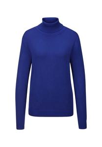 Вязаный свитер из вискозы стрейч Madeleine, синий