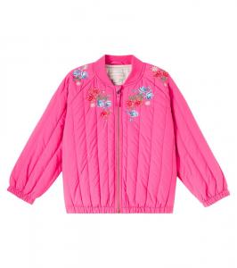 Вышитая бомбер Juno Konges Sløjd, Raspberry Wine