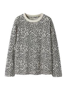 NAME IT Лонгслив 'NKFVELDA' в светло-сером цвете