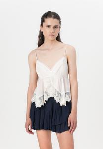 Топ TE CRAFT BABYDOLL Abercrombie & Fitch, белый